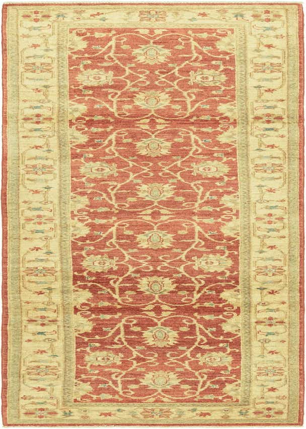 2' 9 x 9' 8 Hand Knotted Peshawar Ziegler Runner Rug