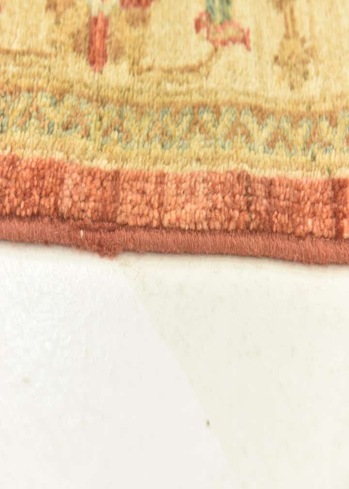 2' 8 x 9' 2 Hand Knotted Peshawar Ziegler Runner Rug