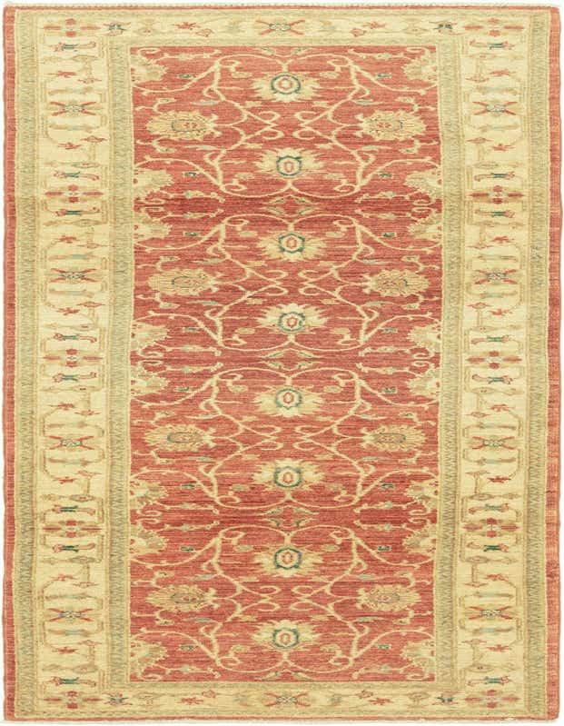 2' 8 x 9' 2 Hand Knotted Peshawar Ziegler Runner Rug