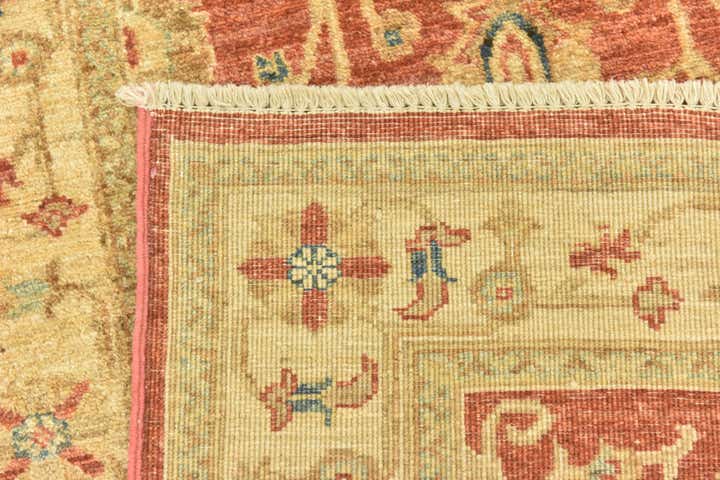 2' 8 x 9' 10 Hand Knotted Peshawar Ziegler Runner Rug