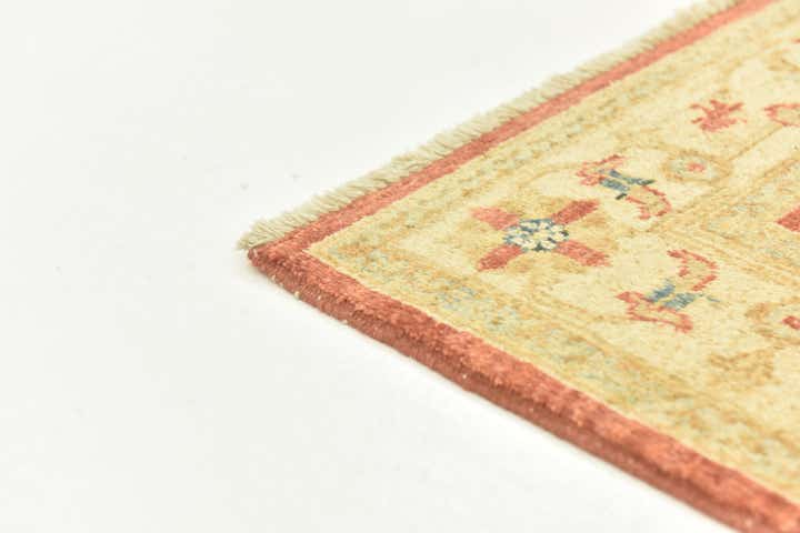 2' 8 x 9' 10 Hand Knotted Peshawar Ziegler Runner Rug