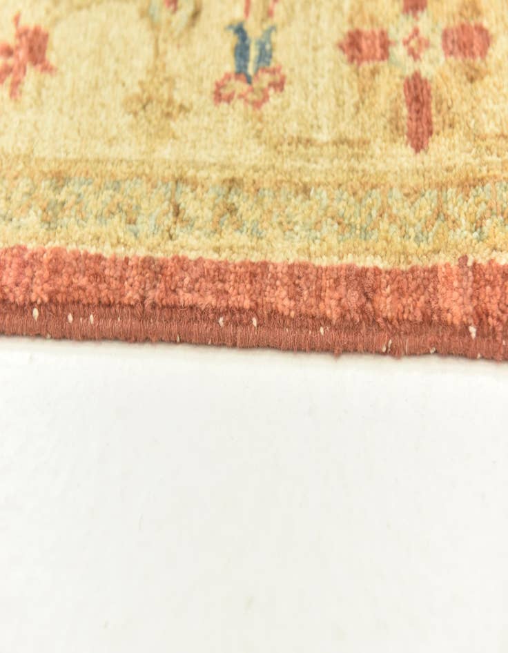 Detail image of 2' 8 x 9' 10  Hand Knotted Peshawar Ziegler Runner Rug