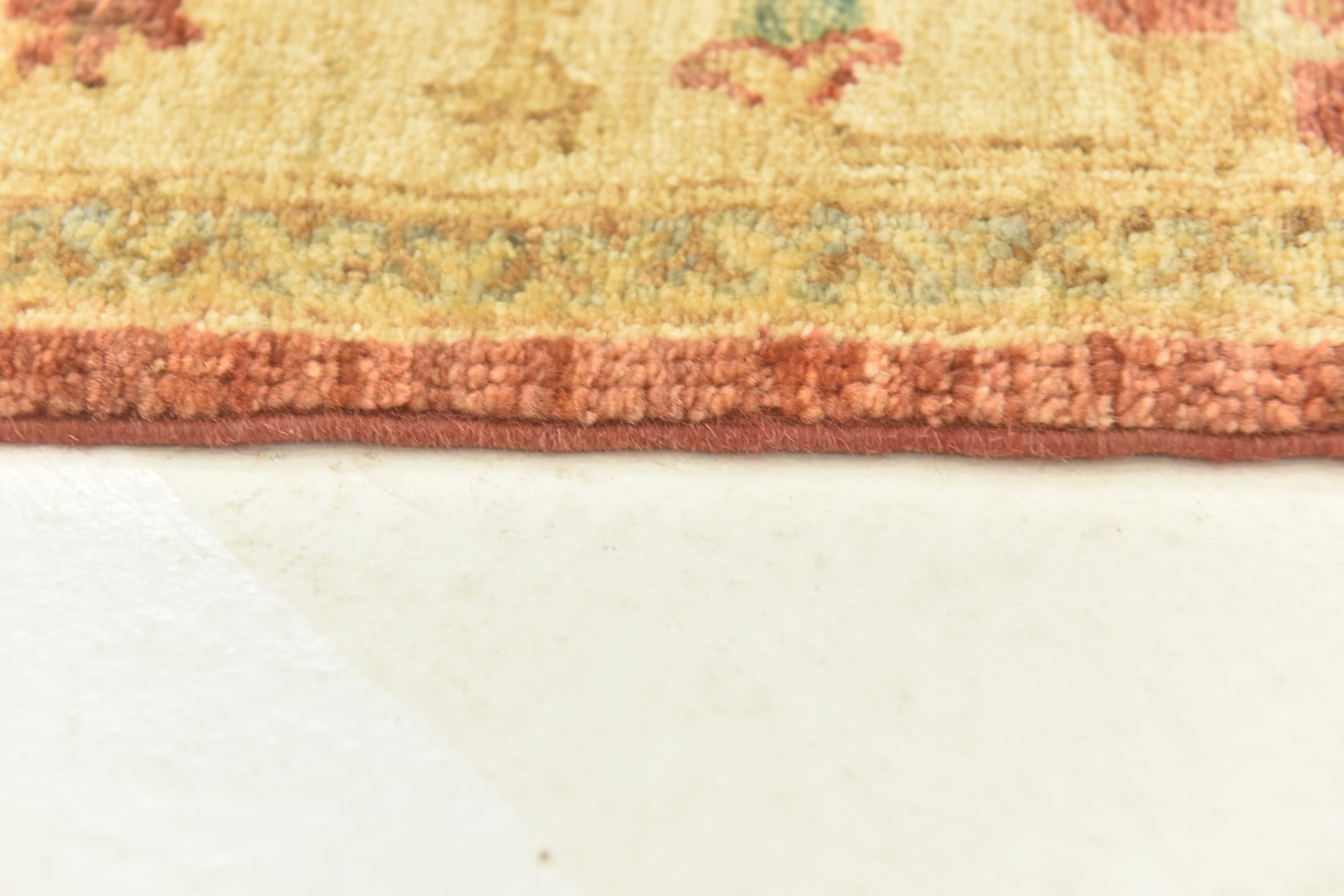 2' 8 x 9' 6 Hand Knotted Peshawar Ziegler Runner Rug