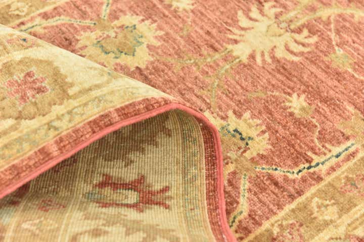 2' 8 x 9' 8 Hand Knotted Peshawar Ziegler Runner Rug