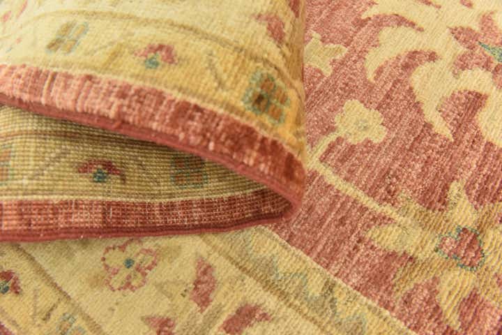 2' 8 x 10' 7 Hand Knotted Peshawar Ziegler Runner Rug