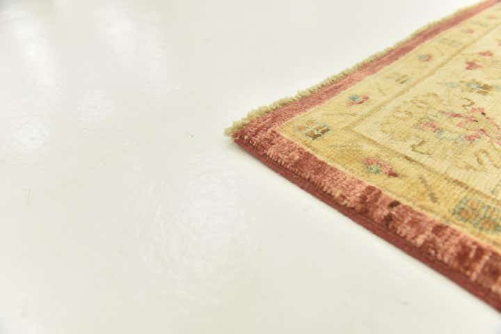 2' 8 x 10' 7 Hand Knotted Peshawar Ziegler Runner Rug