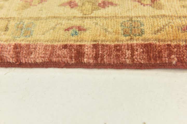 2' 8 x 10' 7 Hand Knotted Peshawar Ziegler Runner Rug