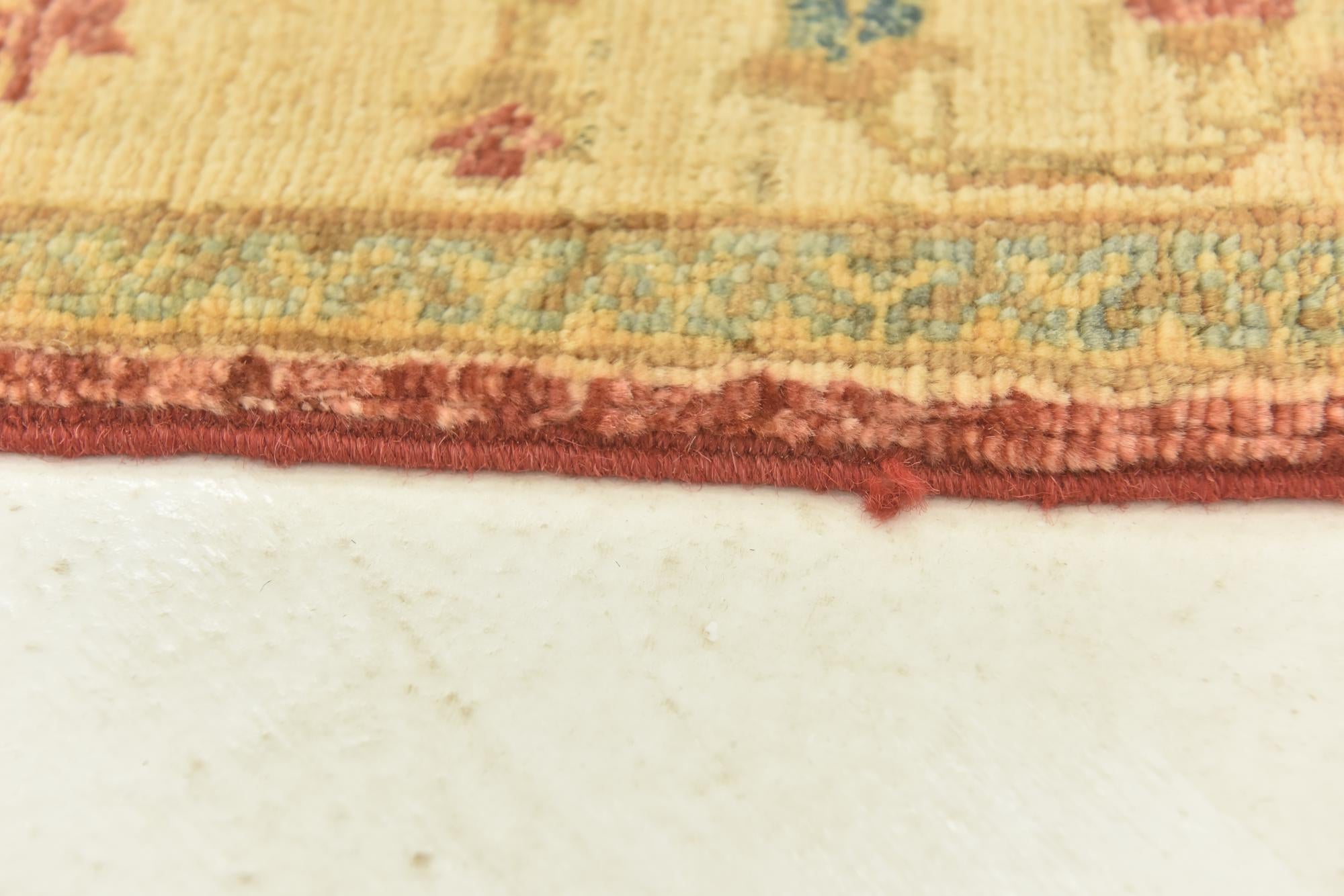 2' 7 x 9' 8 Hand Knotted Peshawar Ziegler Runner Rug