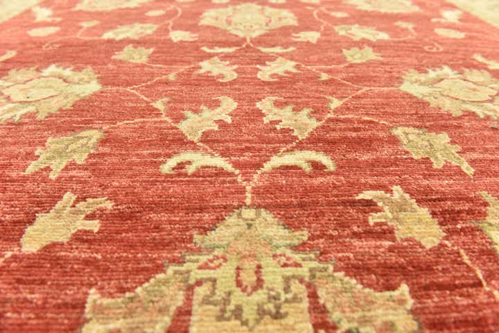 4' 10 x 19' 3 Hand Knotted Peshawar Ziegler Runner Rug