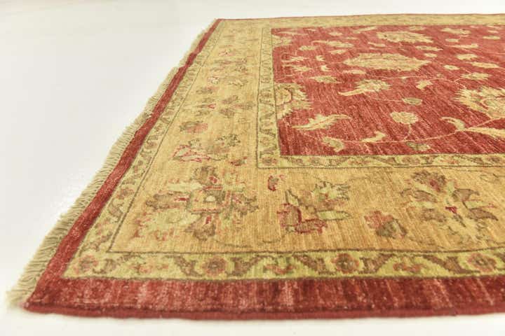 4' 10 x 19' 3 Hand Knotted Peshawar Ziegler Runner Rug