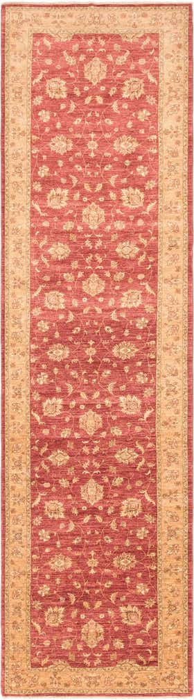 4' 10 x 19' 3 Hand Knotted Peshawar Ziegler Runner Rug
