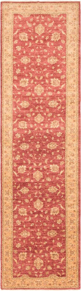 Detail image of 4' 10 x 19' 3 Hand Knotted Peshawar Ziegler Runner Rug