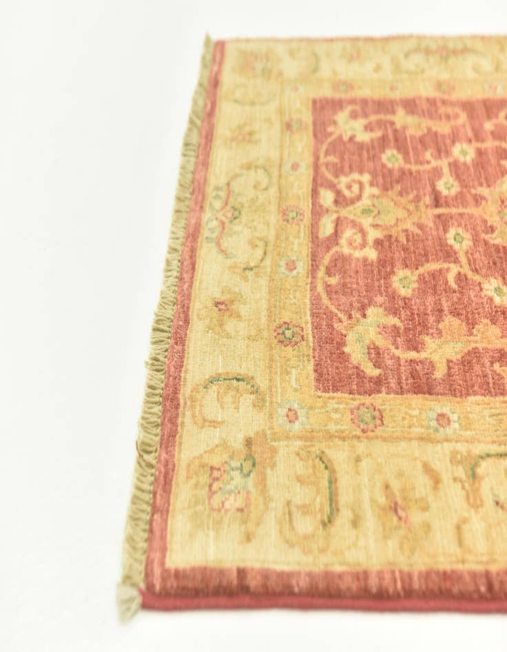 Detail image of 2' 7 x 8' 7  Hand Knotted Peshawar Ziegler Runner Rug