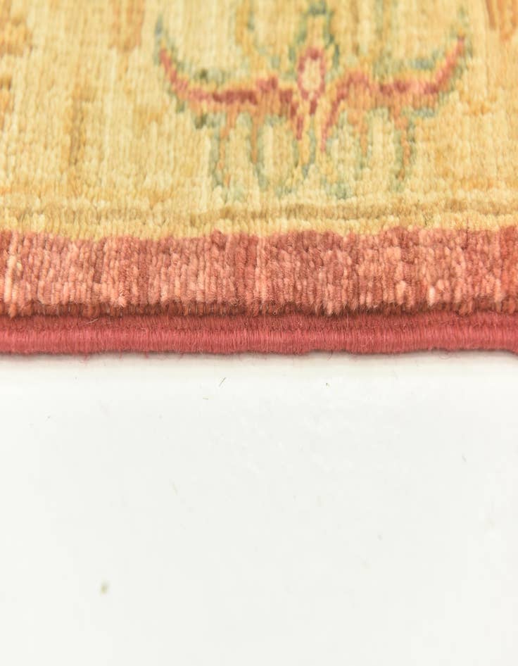 Detail image of 2' 7 x 8' 7  Hand Knotted Peshawar Ziegler Runner Rug