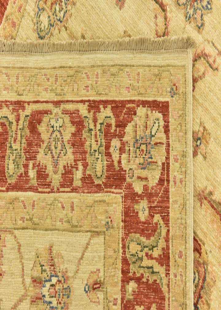 3' 10 x 17' 5 Hand Knotted Peshawar Ziegler Runner Rug