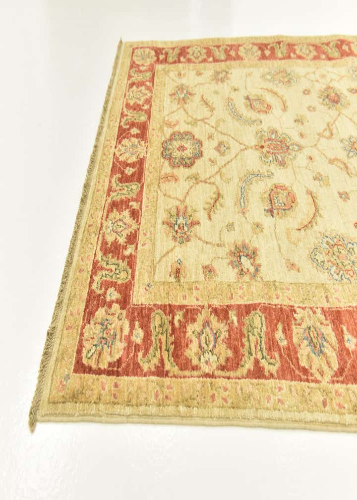 3' 10 x 17' 5 Hand Knotted Peshawar Ziegler Runner Rug