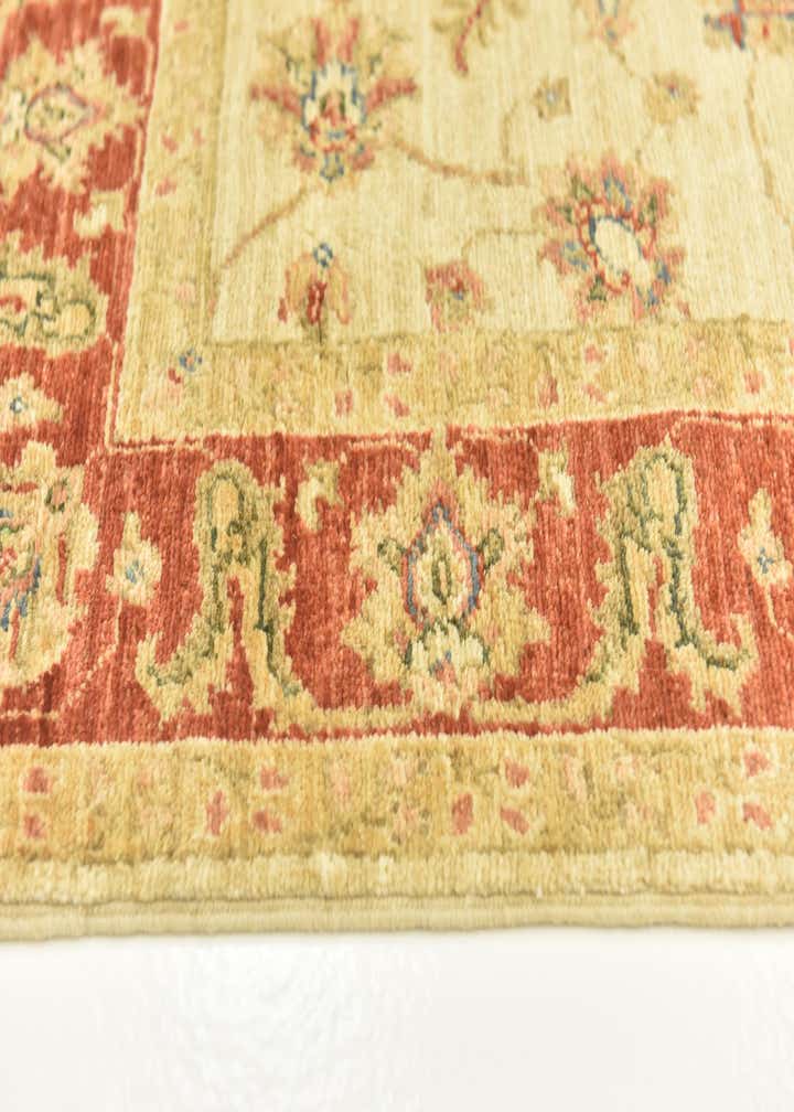 3' 10 x 17' 5 Hand Knotted Peshawar Ziegler Runner Rug