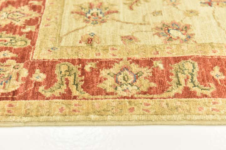 3' 10 x 17' 5 Hand Knotted Peshawar Ziegler Runner Rug