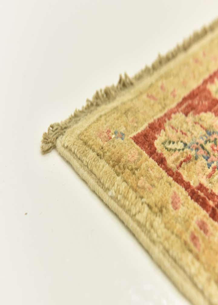 3' 10 x 17' 5 Hand Knotted Peshawar Ziegler Runner Rug