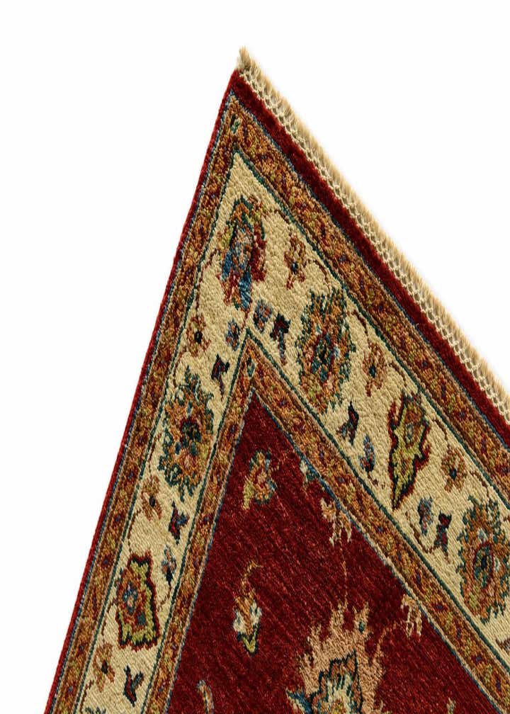 2' 8 x 8' 4 Hand Knotted Peshawar Ziegler Runner Rug