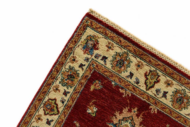 Detail image of 2' 8 x 8' 4 Hand Knotted Peshawar Ziegler Runner Rug