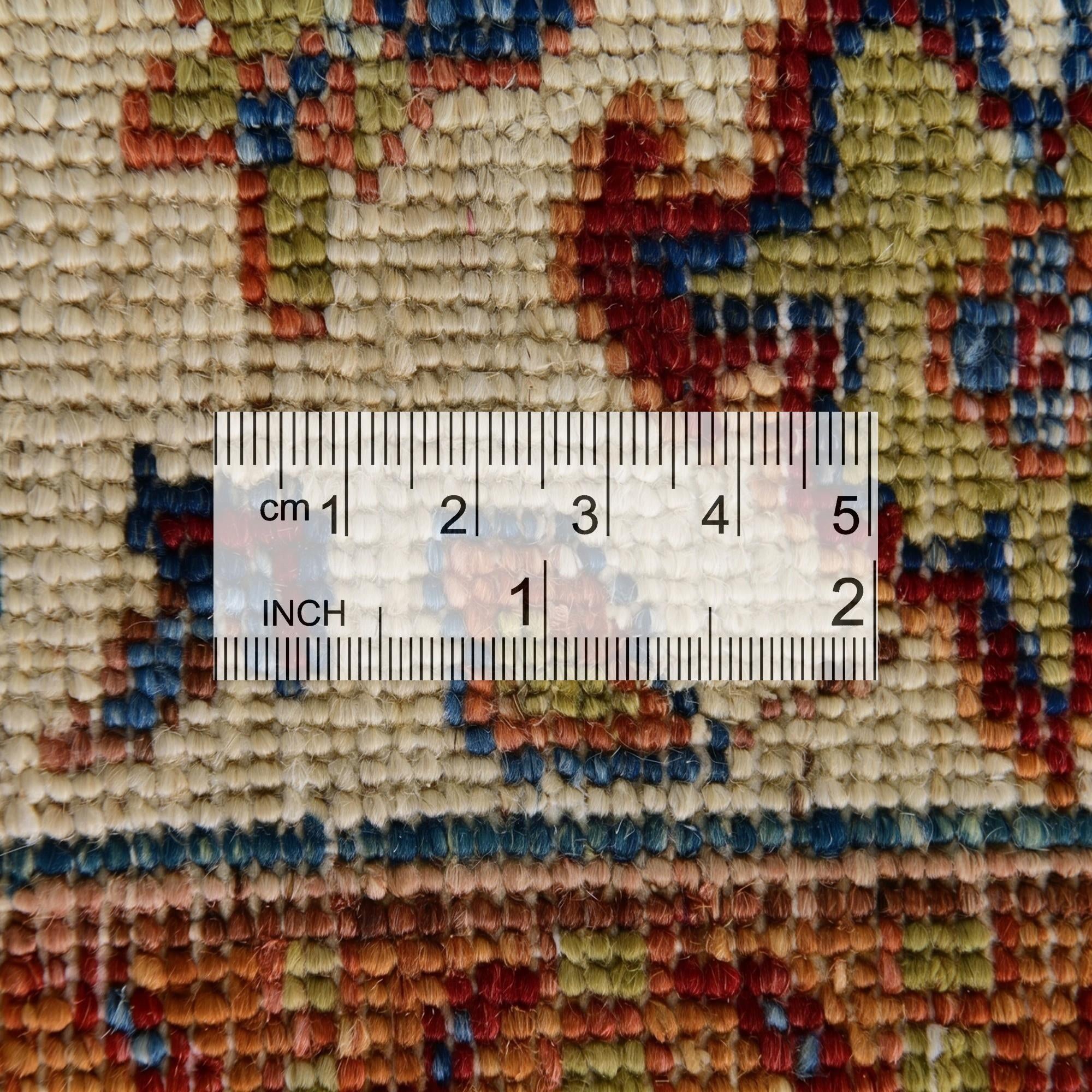 2' 8 x 8' 4 Hand Knotted Peshawar Ziegler Runner Rug