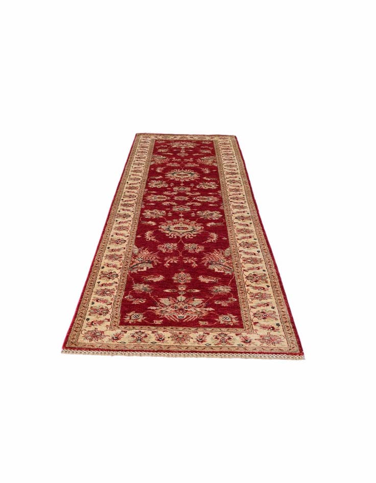 Detail image of 2' 10 x 10' 2 Hand Knotted Peshawar Ziegler Runner Rug