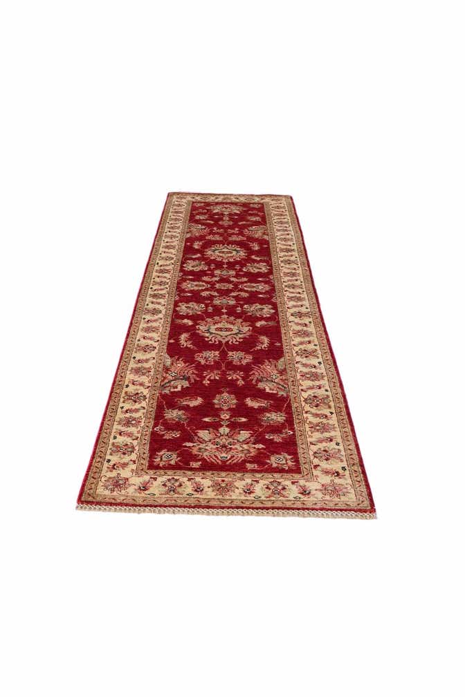 2' 10 x 10' 2 Hand Knotted Peshawar Ziegler Runner Rug
