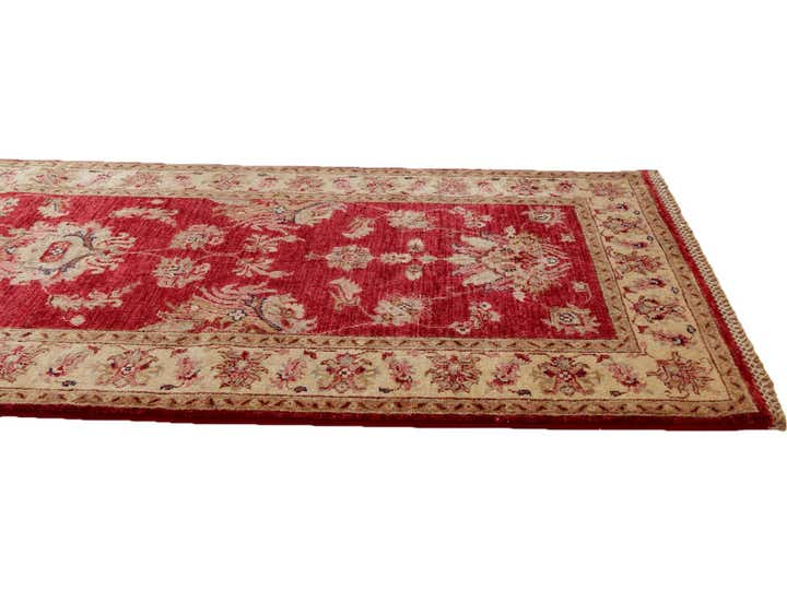 2' 10 x 10' 2 Hand Knotted Peshawar Ziegler Runner Rug