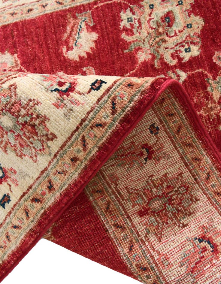 Detail image of 2' 10 x 10' 2 Hand Knotted Peshawar Ziegler Runner Rug