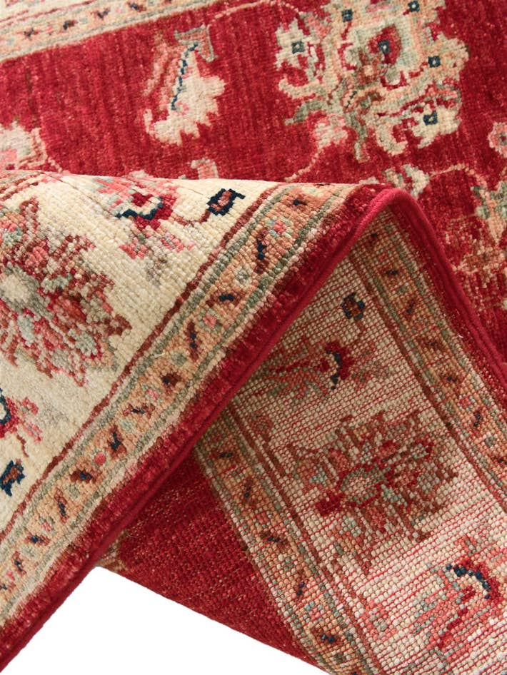 Detail image of 2' 10 x 10' 2 Hand Knotted Peshawar Ziegler Runner Rug