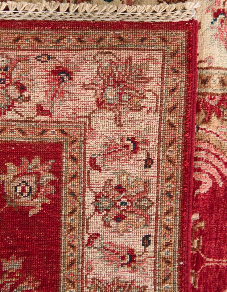 Detail image of 2' 10 x 10' 2 Hand Knotted Peshawar Ziegler Runner Rug
