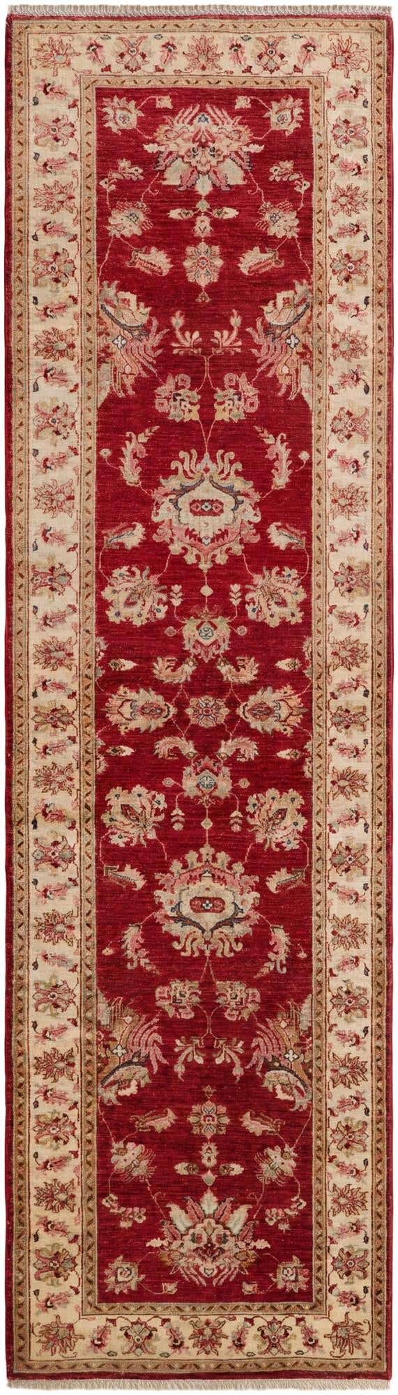 2' 10 x 10' 2 Hand Knotted Peshawar Ziegler Runner Rug