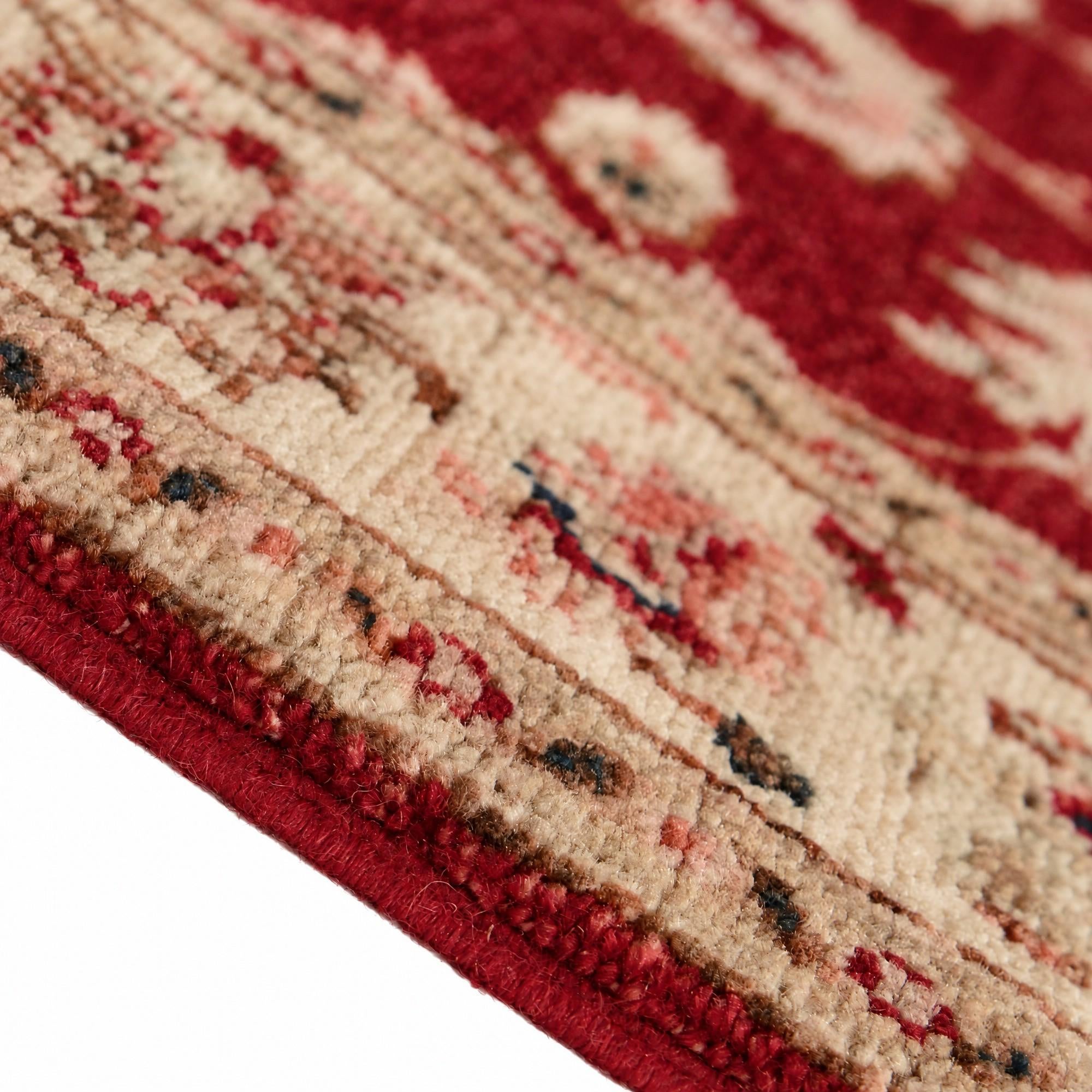 85cm x 260cm Hand Knotted Peshawar Ziegler Runner Rug