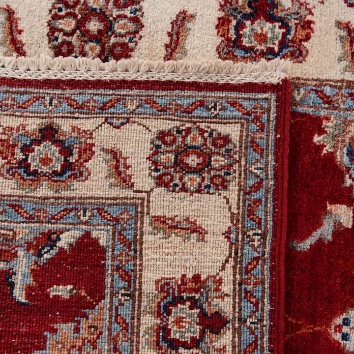 2' 7 x 8' 8 Hand Knotted Peshawar Ziegler Runner Rug