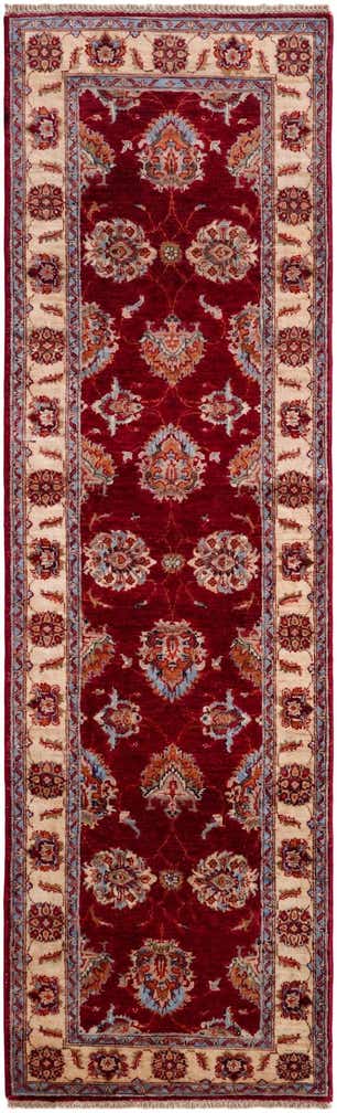 2' 7 x 8' 8 Hand Knotted Peshawar Ziegler Runner Rug