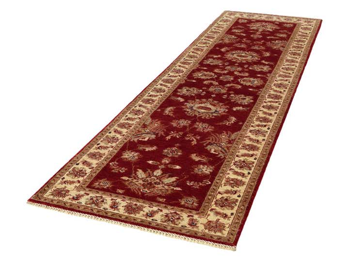 2' 9 x 9' 10 Hand Knotted Peshawar Ziegler Runner Rug