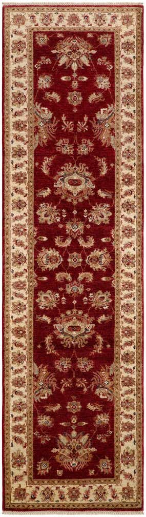 2' 9 x 9' 10 Hand Knotted Peshawar Ziegler Runner Rug