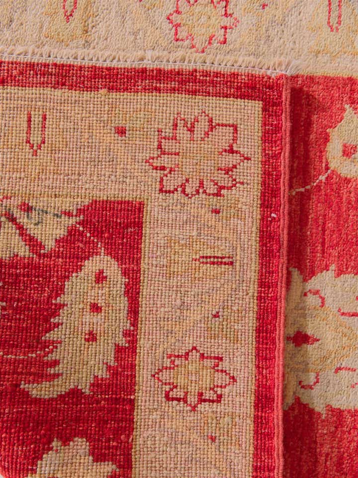 2' 7 x 9' 10 Hand Knotted Peshawar Ziegler Runner Rug