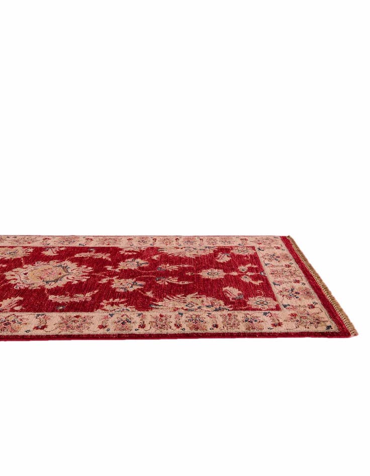 Detail image of 2' 8 x 8' 6 Hand Knotted Peshawar Ziegler Runner Rug