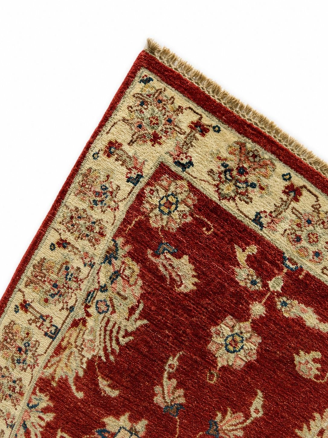 2' 8 x 8' 6 Hand Knotted Peshawar Ziegler Runner Rug