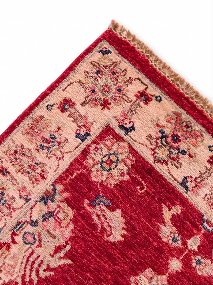 2' 8 x 8' 6 Hand Knotted Peshawar Ziegler Runner Rug