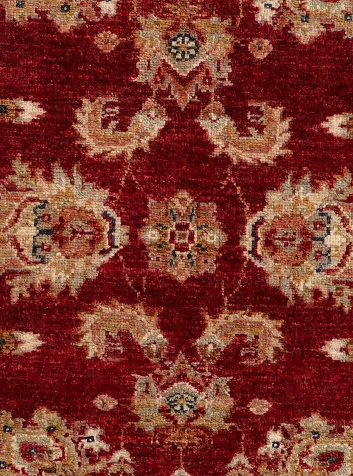 2' 8 x 9' 10 Hand Knotted Peshawar Ziegler Runner Rug