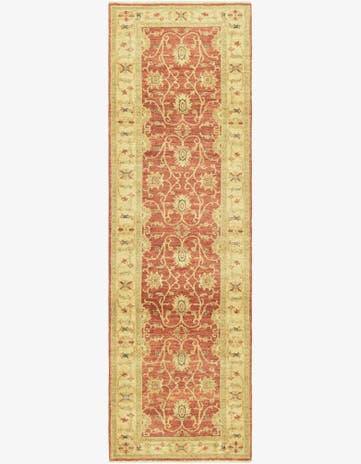 2' 9 x 9' 3 Hand Knotted Peshawar Ziegler Runner Rug