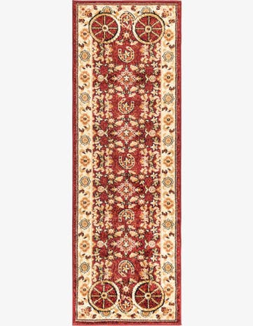 Red Pioneer Runner Rug