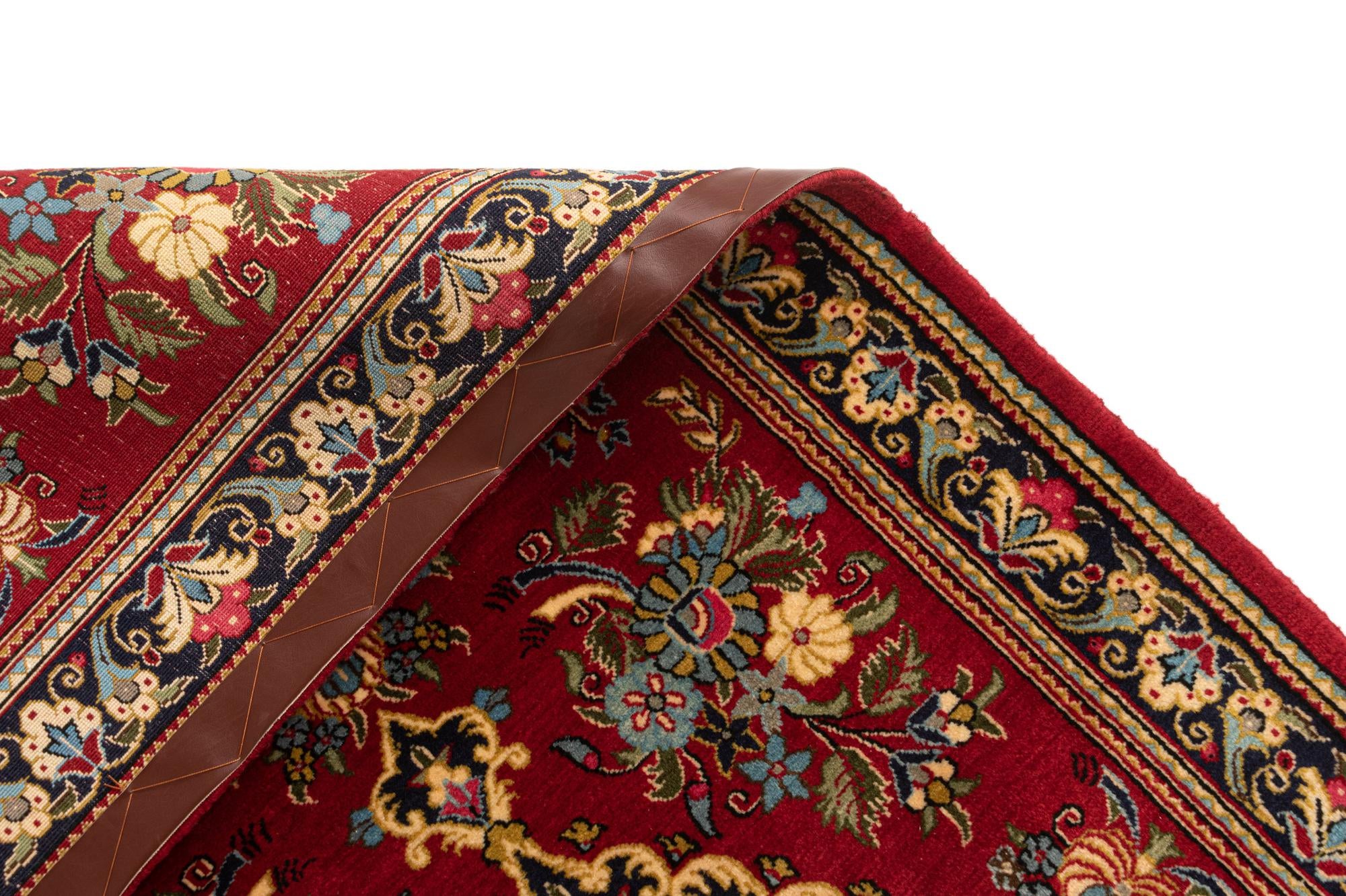 2' 9 x 6' 9 Hand Knotted Qom Persian Runner Rug