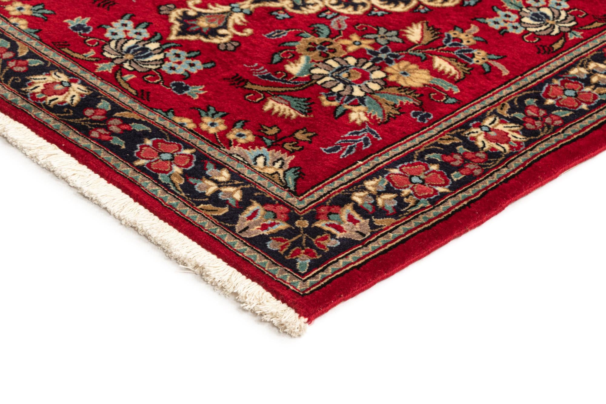 2' 9 x 6' 7 Hand Knotted Qom Persian Runner Rug