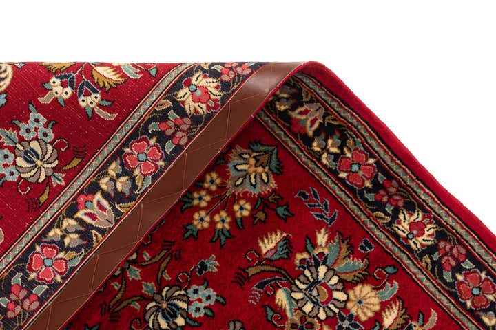 2' 9 x 6' 7 Hand Knotted Qom Persian Runner Rug