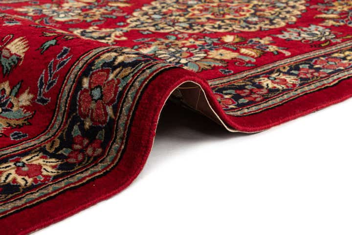 2' 9 x 6' 7 Hand Knotted Qom Persian Runner Rug
