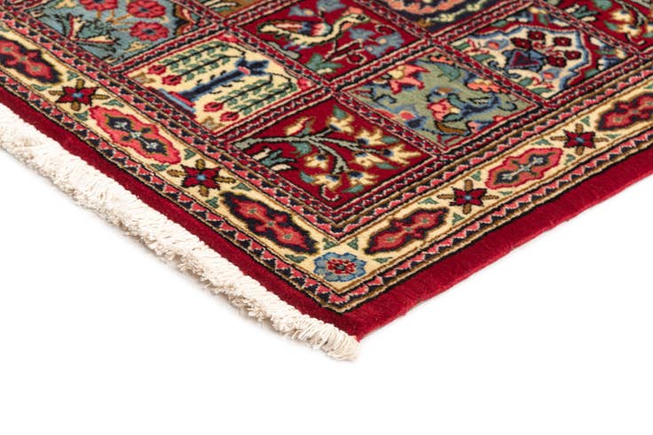 Detail image of 2' 6 x 6' 8 Hand Knotted Qom Persian Runner Rug